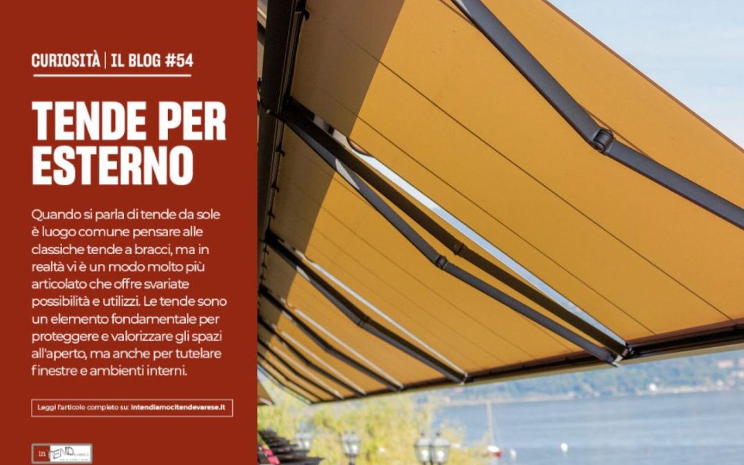 Tende per esterno