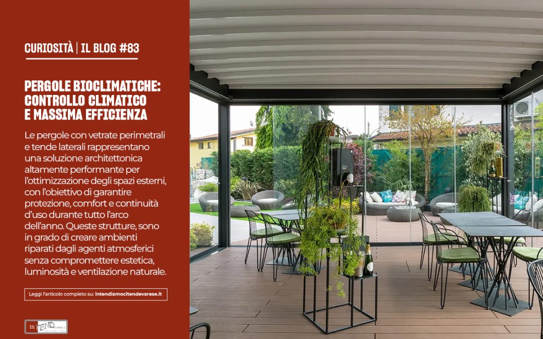 Pergole bioclimatiche